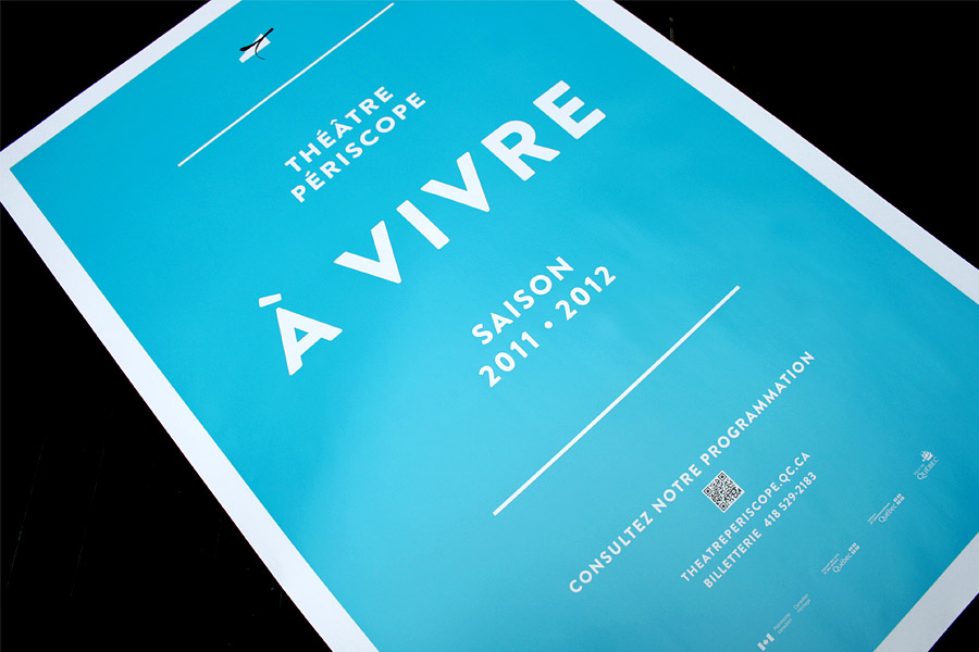 3399 : Théâtre periscope - branding et imprimé